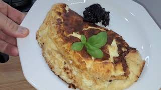 Omlet jak suflet z patelni food  An omelette like a soufflé from a frying pan [upl. by Betsy]