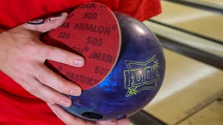 How to Hook a Bowling Ball Using Surface [upl. by Mail489]