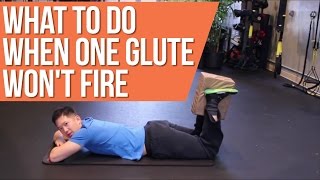 What to do when one glute wont fire [upl. by Kenwood]