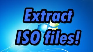 How to extract ISO files Using WinRar [upl. by Liryc]