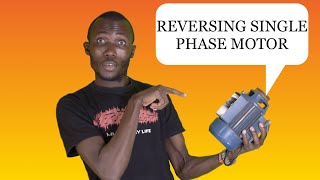 How to reverse single phase motor direction [upl. by Sairu]