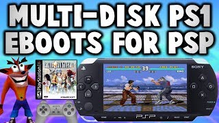 PSP Creating MultiDisk PS1 EBOOTS Up To 5 Disks [upl. by Lohrman625]