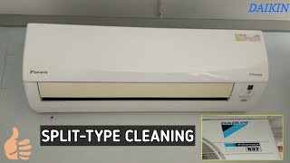 How to clean aircon split type daikin [upl. by Ysor]