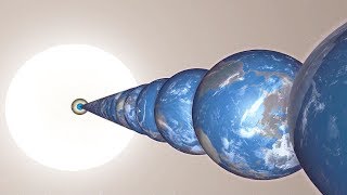 Making 200 Earths Orbit the Sun Destroyed Gravity  Universe Sandbox 2 [upl. by Bobbie]