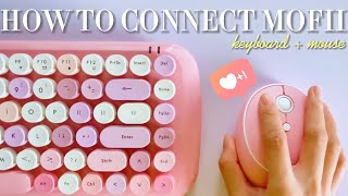 🌸HOW TO CONNECT MOFII KEYBOARD TO IPAD [upl. by Enetsirhc]