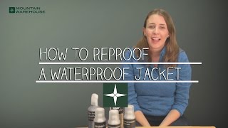 How to Reproof a Waterproof Jacket [upl. by Attelrahc741]