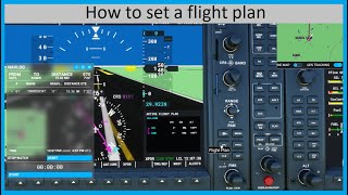 Flight Planning ALL WITHIN THE SIM No external resources needed MSFS2020 [upl. by Rednav]