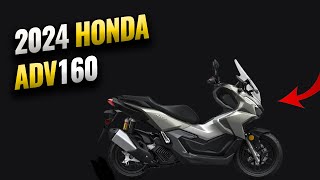 2024 Honda ADV 160  Whats new [upl. by Anirb]