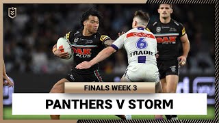 Penrith Panthers v Melbourne Storm  NRL Finals Week 3  Full Match Replay [upl. by Ahsenroc167]