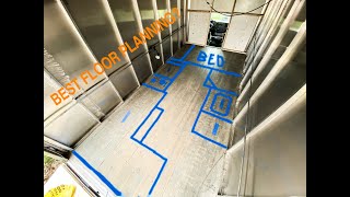 DIY Stealth Box Truck Conversion Floor Plan for the Box Truck Camper [upl. by Hutchinson]