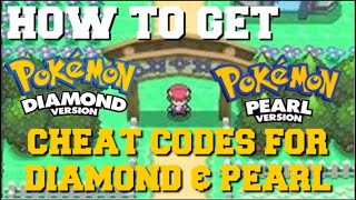 HOW TO GET CHEAT CODES FOR POKEMON DIAMOND amp PEARL FOR DESMUME amp ANDROID [upl. by Lattonia986]