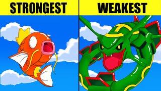 32 Most POWERFUL Pokemon EVER Ranked [upl. by Anahsed]