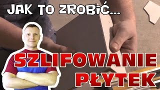 Jak ciąć płytki do kąta w narożniku  Szlifowanie fazowanie płytek [upl. by Giraldo]