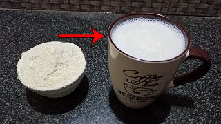 Milk Powder to Milk Conversion  How to Make Milk Powder into Milk [upl. by Willmert502]