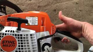 A Quick look at the Stihl ms271 farm boss [upl. by Quickel]