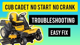 Cub Cadet Ultima Keeps Dying Wont Run ZT154 [upl. by Gwenneth]