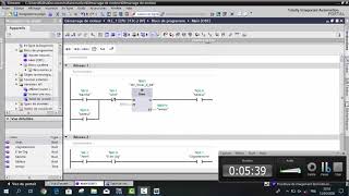 Temporisation TP TON TOF TIA PORTAL V14 [upl. by Ardnuhsed]