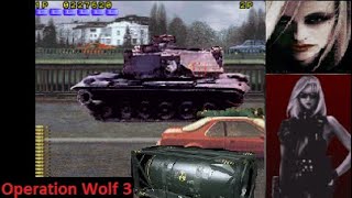 Operation Wolf 3 Arcade 1994 Rail Shooter Full Playthrough [upl. by Poul]