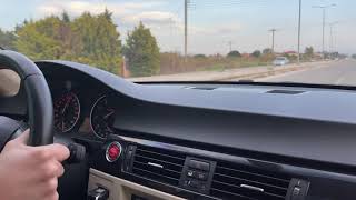 BMW E92 320i N43 Acceleration Sound 4K [upl. by Adnamor514]