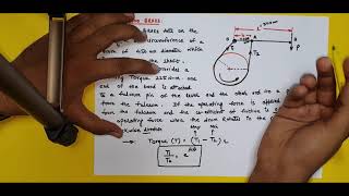 SIMPLE BAND BRAKE  FULL CONCEPT WITH NUMERICAL PROBLEM  TECHNICAL CLASSES  IN HINDI [upl. by Jehiah310]