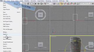 FLARToolkit Basics  Exporting Collada Models from 3ds Max using OpenCOLLADA [upl. by Zenas]