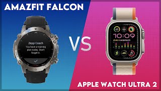 Amazfit Falcon vs Apple Watch Ultra 2 Comparison [upl. by Welch]