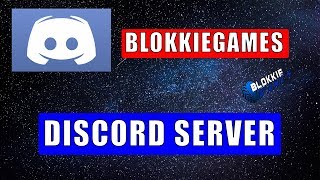 BLOKKIEGAMES DISCORD SERVER [upl. by Jackson]