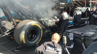 4K NHRA TOP FUEL THROTTLE WHACK  UP CLOSE AND PERSONAL [upl. by Aihtniroc206]