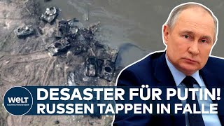 PUTINS KRIEG Russische Armee manövriert sich in Falle – und verliert fast ein ganzes Bataillon [upl. by Aicenav]