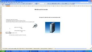 Siemens Step 7 FM350 card encoder [upl. by Hahnert]