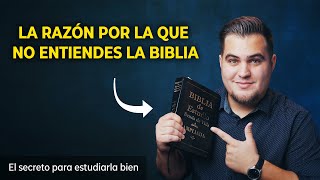 ¿Cómo estudiar la Biblia de manera correcta ¿Por dónde comenzar [upl. by Hymie754]