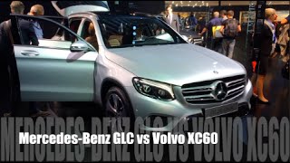 MercedesBenz GLC 2016 vs Volvo XC60 2016 [upl. by Adianez]