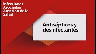 Antisépticos y desinfectantes [upl. by Arne368]