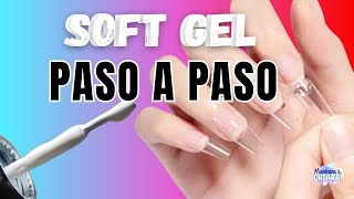 Cómo colocaraplicar uñas soft gel o apres gel paso a paso tips completos [upl. by Aihpledalihp745]