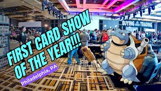 Blastoise Hunting at the Fishtown Card Show  WITH FULL WALKTHROUGH [upl. by Suiravaj614]