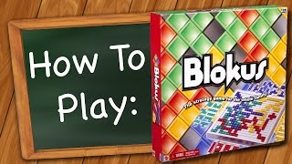 How to play Blokus [upl. by Carpet]