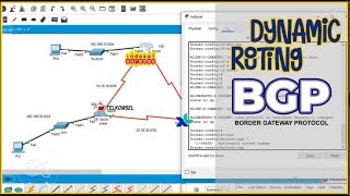 Konfigurasi Routing BGP Cisco Packet Tracer [upl. by Stucker]