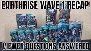 Transformers Earthrise Wave 1 Recap and Viewer Comments Answered Larkin’s Lair [upl. by Web]