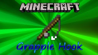 Minecraft Fishing Rod Grapple Hook Commands [upl. by Brantley]