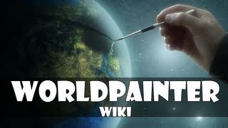 The EASIEST worldpainter custom brush tutorial EVER [upl. by Bellis]