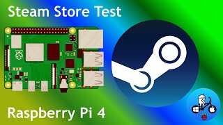 Steam Store on Raspberry Pi 4 [upl. by Stanly]