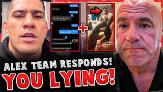 Alex Pereira team BREAKS SILENCE NEW DMs amp PHOTOS EMERGE Dana White ANNOUNCEMENT [upl. by Delcina792]