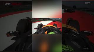 Max Verstappen and Lando Norris collision at the AustrianGP 😱 [upl. by Bettzel]