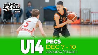 Rátgéber Akadémia  USK Praha  EYBL South Group A Stage I [upl. by Kemble]