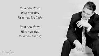 Feeling Good  Michael Buble Lyrics [upl. by Fredkin276]