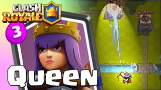 【皇室戰爭】現場展示隱藏的傳奇卡牌－女王  Clash Royale SP2 [upl. by Anilatak524]