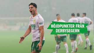 HÖJDPUNKTER  Hammarby 21 AIK  Bajen starkast i kvartsfinalen [upl. by Gracye]