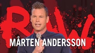 Wahlbecks skandal på RAW  Mårten Andersson  RAW COMEDY [upl. by Fotinas]