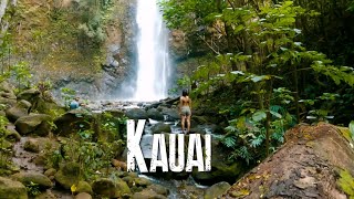 Wailua River Kayaking  Destination Secret Falls  4K  Kauai Hawaii [upl. by Allesor]