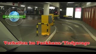 Parken Teil 4  Parkhaus amp Tiefgarage  Tipps amp Gefahren  Fahrstunde  Fahrstunde [upl. by Anirahc]